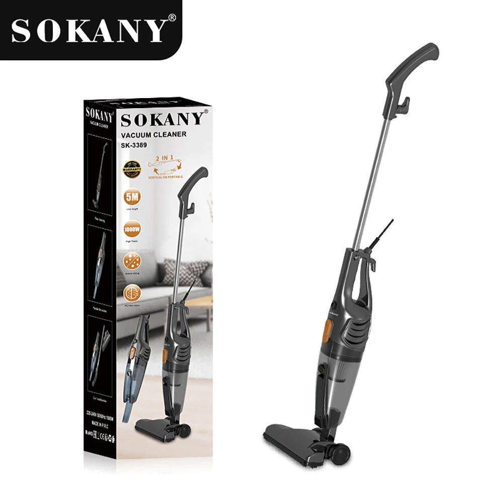 SOKANY 1000W Vacuum Cleaner Household Multi-Function Handheld Vacuum Cleaner Mite Removal Dust Removal Corded Vacuum Cleaner — SOKANY