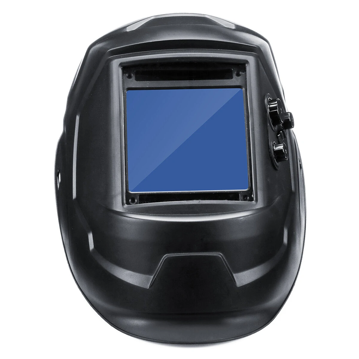 Solar Energy Automatic Dimming Welding Mask Auto Darkening Welding Helmet Big View Area 4 Sensors External Adjustment Arc Tig Mig DIN5-DIN13 — view 3