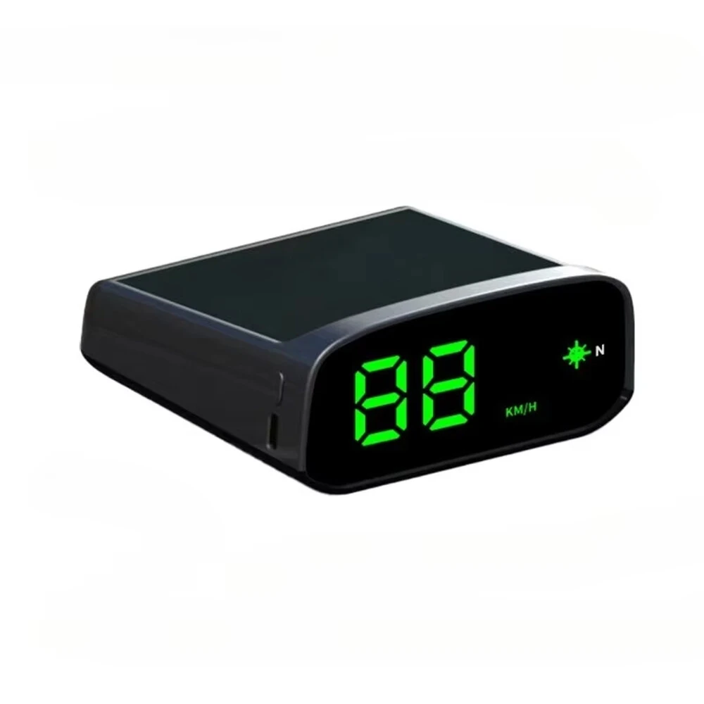 Solar Head Up Display GPS+ Digital Car Speedometer Beidou Dual System Intelligent Light Sensing HUD Car Universal Accessories — view 11