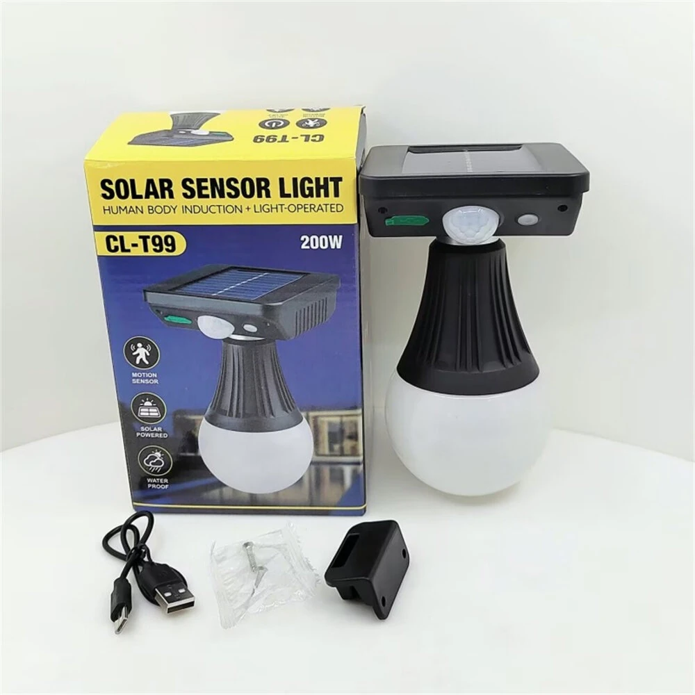 Solar Lights Outdoor  Solar Wall Lamp Waterproof Wireless Motion Sensor Security 3 Modes  Garden Fence Yard Deck Garage  Decorative Lamp — view 5