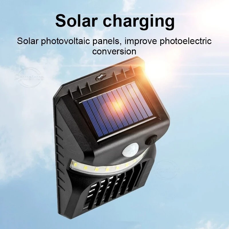 Solar Powered Outdoor Light 3 Modes PIR Moiton Electric Mosquito Repellenting Killer Lamp Outdoor Light — view 4