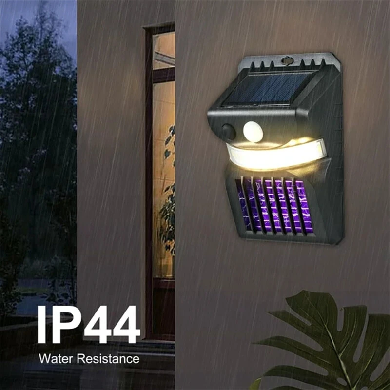 Solar Powered Outdoor Light 3 Modes PIR Moiton Electric Mosquito Repellenting Killer Lamp Outdoor Light — view 8