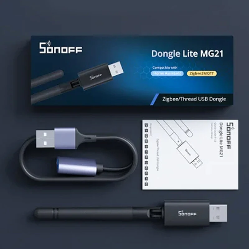 SONOFF Dongle-LMG21 Zigbe Thread USB Dongle EFR32MG21 Compact Size Zigbe Coordinator for Home Assistant Zigbee2MQTT Matter Open Source — view 5