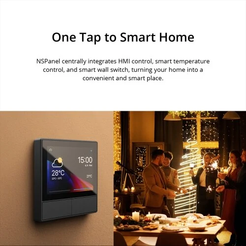 SONOFF NSPanel Smart Scene Wall Switch EU US Wifi Smart Thermostat Display Switch All-in-One Control for Alexa Google Home — view 7