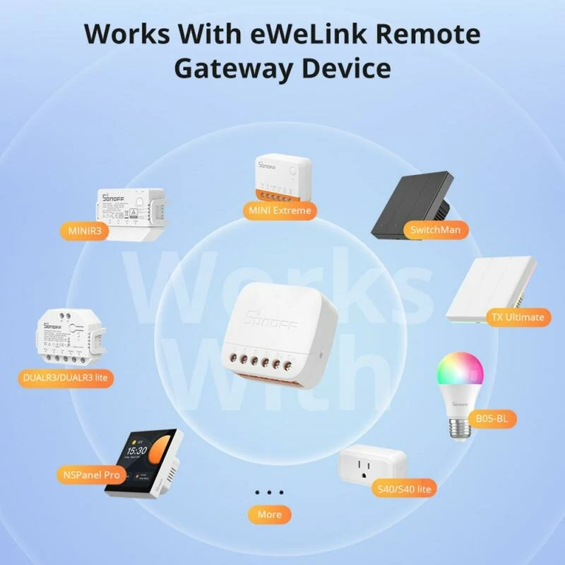 SONOFF S-Mate2 eWeLink Remote Control via Smart Switch for Smart Home Work with Alexa Google Home IFTTT — view 5