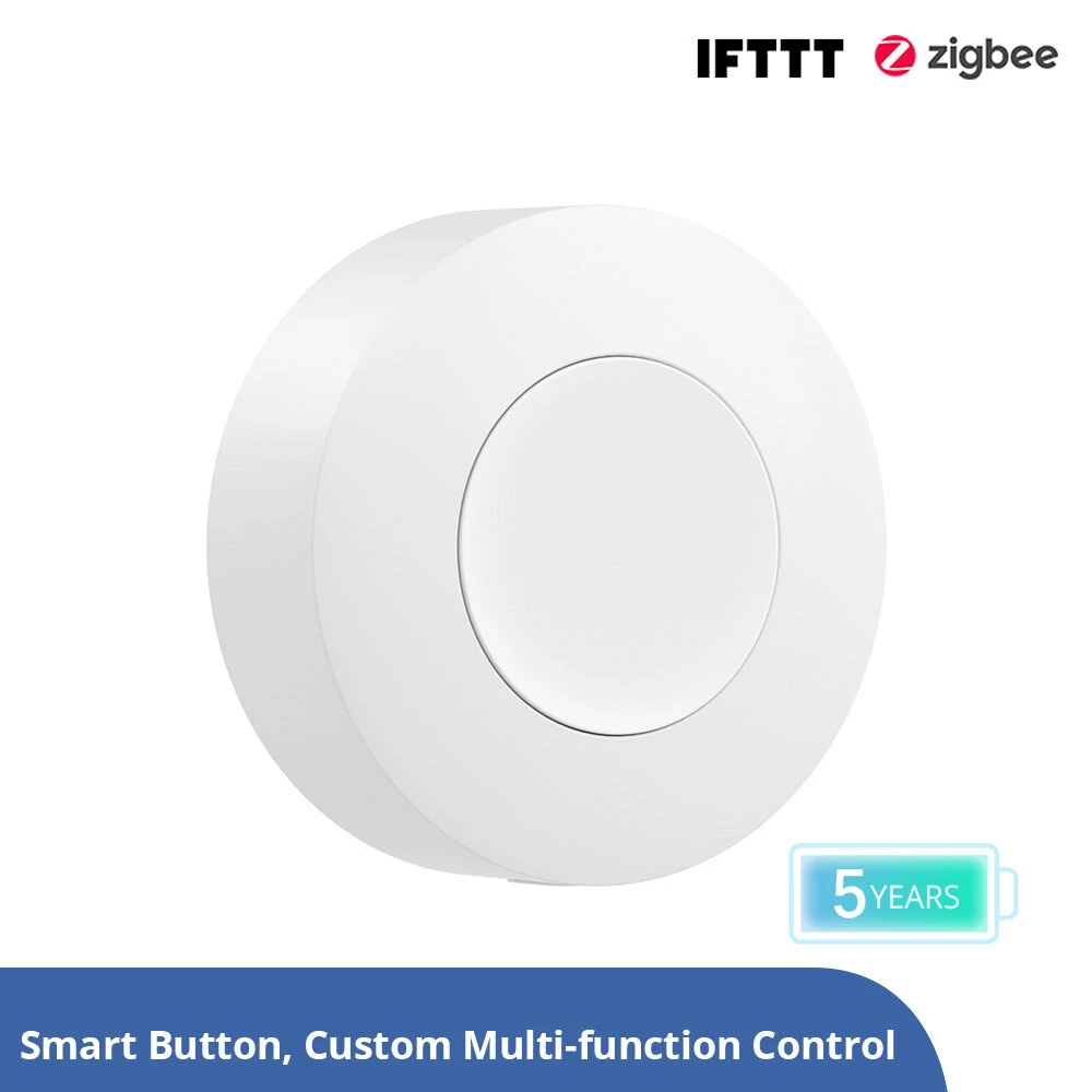 SONOFF SNZB-01P Zigbee3.0 Wireless Smart Switch Custom Button Action Two-way Control Smart Scene Control With Alexa Google Home — view 2