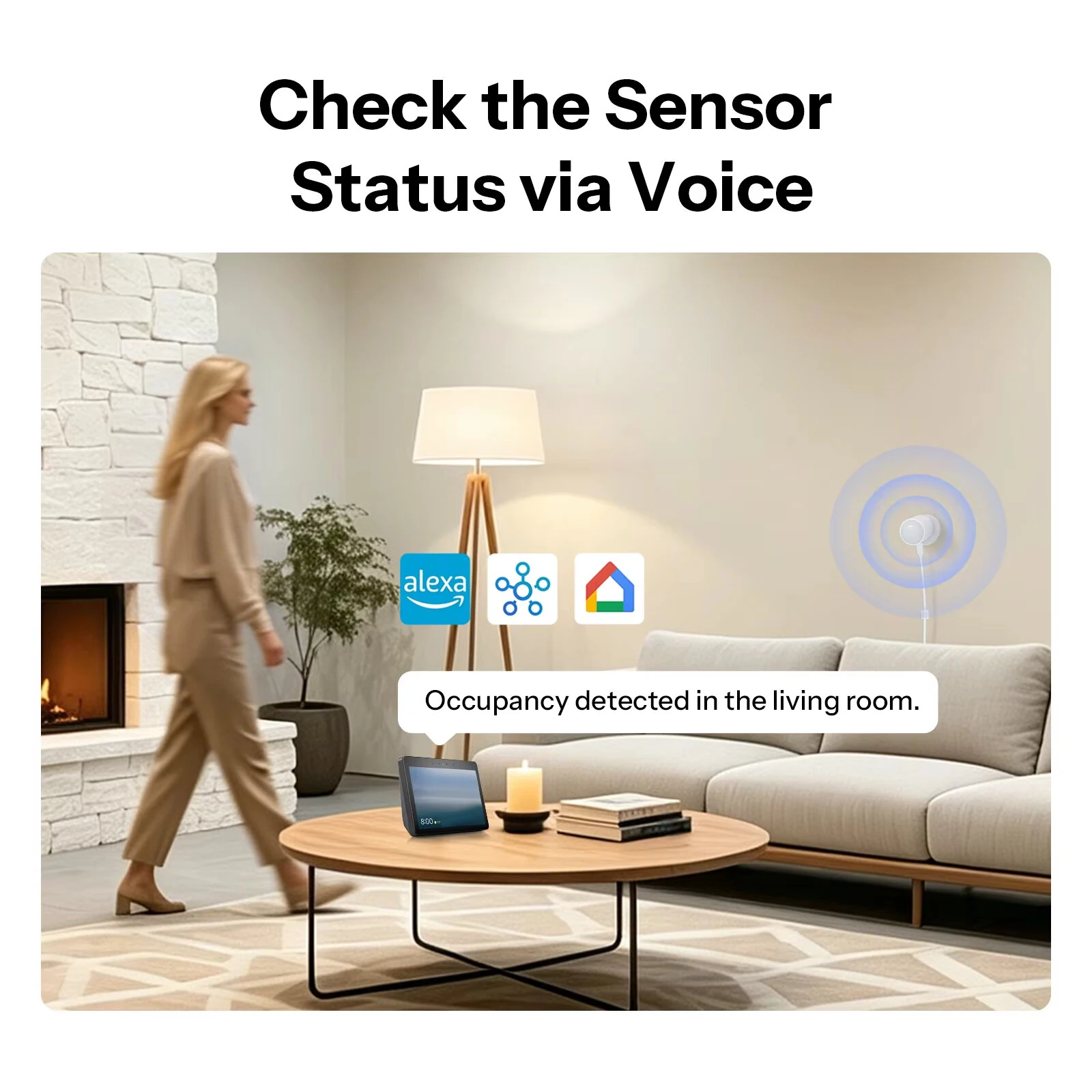SONOFF SNZB-06P24 Sense Guard Presence Core 24G Zigbee3.0 Human Presence Sensor 24GHz mmWave Radar Via Matter Works with Apple Home — view 6