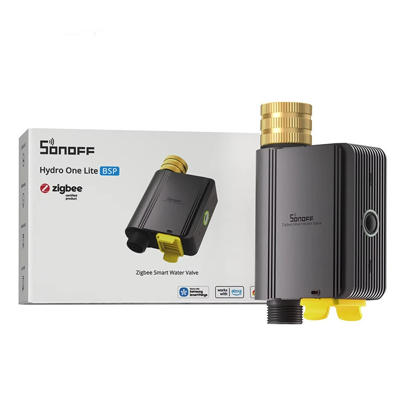 SONOFF SWV-ZNE Hydro Series Hydro ONE Lite Zigbee3.0 Smart Water Valve without Flow Meter Brass Water Inlet Works with Apple Home — view 7