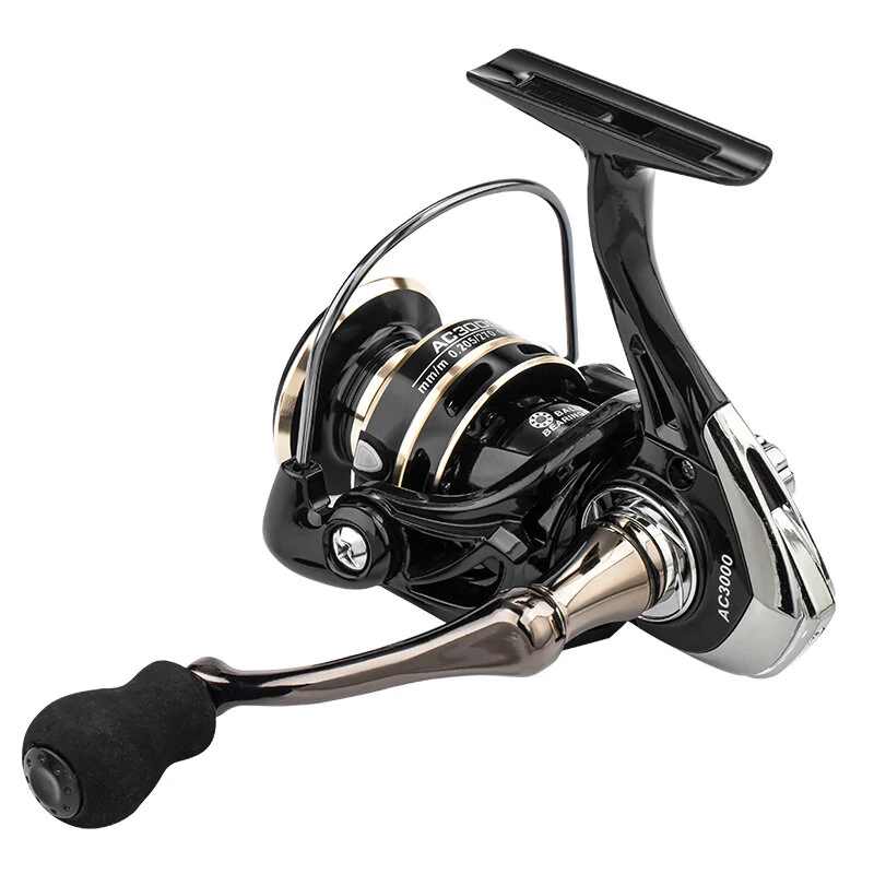 Spinning Fishing Reel AC4000-6000 Series Sea Rod Fishing Reel 5.2:1 High-Speed Gear Lightweight Reel Tackle Equipment Fishing Swivel Coil — image 1