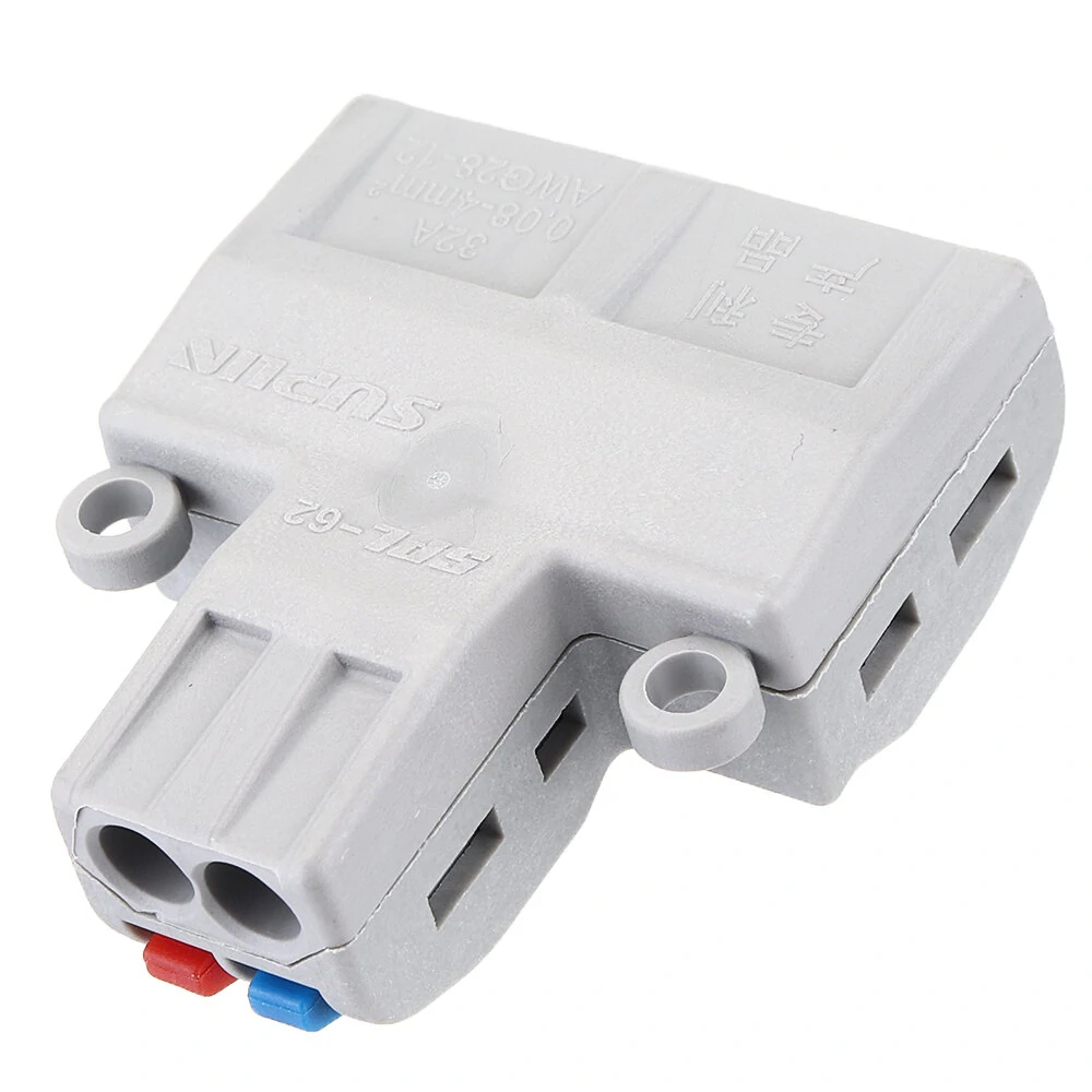 SPL-62 Two Groups of Parallel One-in Three-out Splitter Terminal Wire Connector — view 6