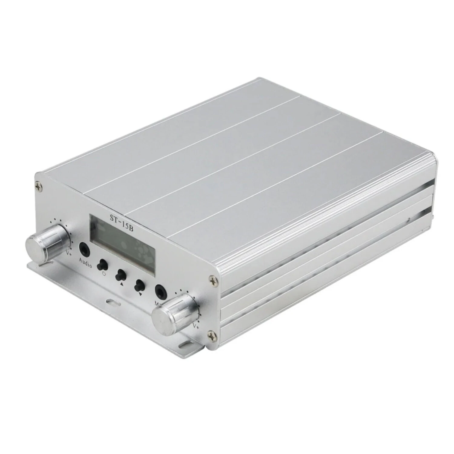 ST-15B 87-108MHz 15W FM Broadcast Transmitter Stereo PLL FM Radio Broadcast Station — view 7