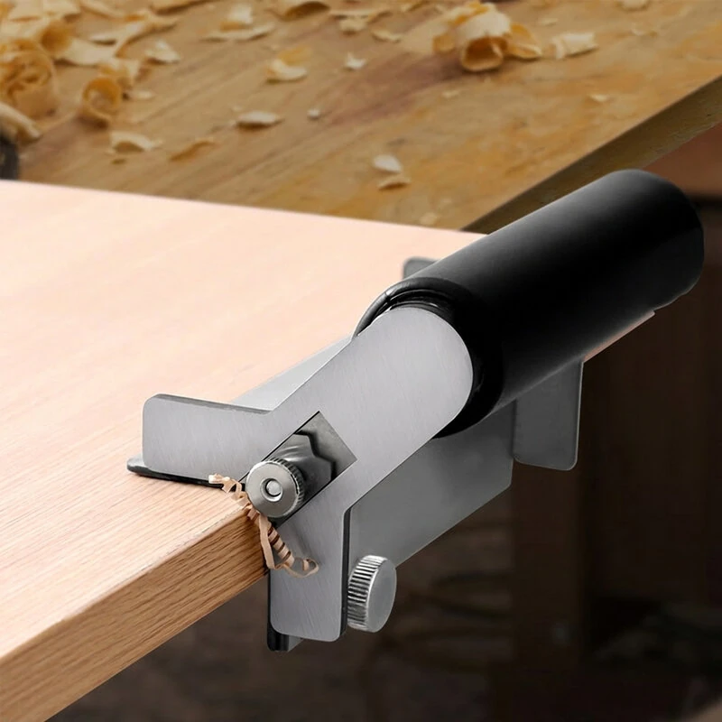 Stainless Steel Edge Trimmer Adjustable Multi Purpose Woodworking Tool Chamfering and Corner Rounding Tool Professional Sharp Alloy Blades