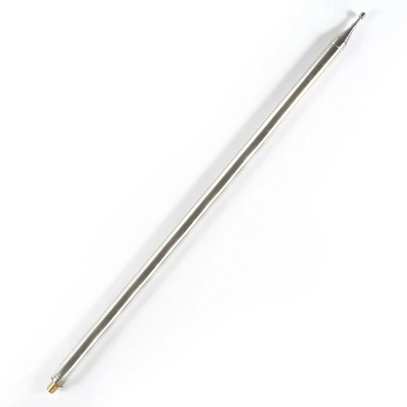 Stainless Steel Whip Antenna 5.6m Long Retractable M10 Connector DIY HF Radio GP Antenna High Strength Rust Free Multi Section Design — Pricio