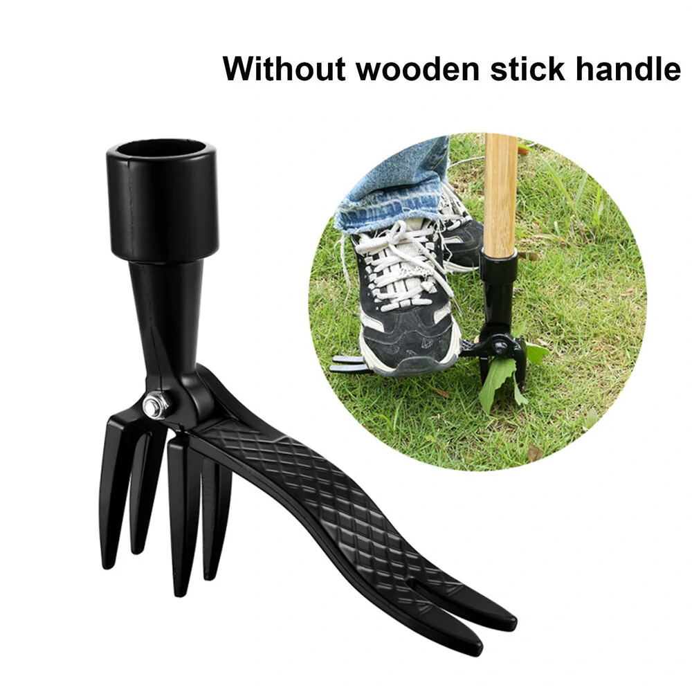 Stand Up Weed Puller Hand Operated Deep Root Removal Tool Easy to Use Ideal for Garden Lawn Maintenance Environmentally Friendly — view 2