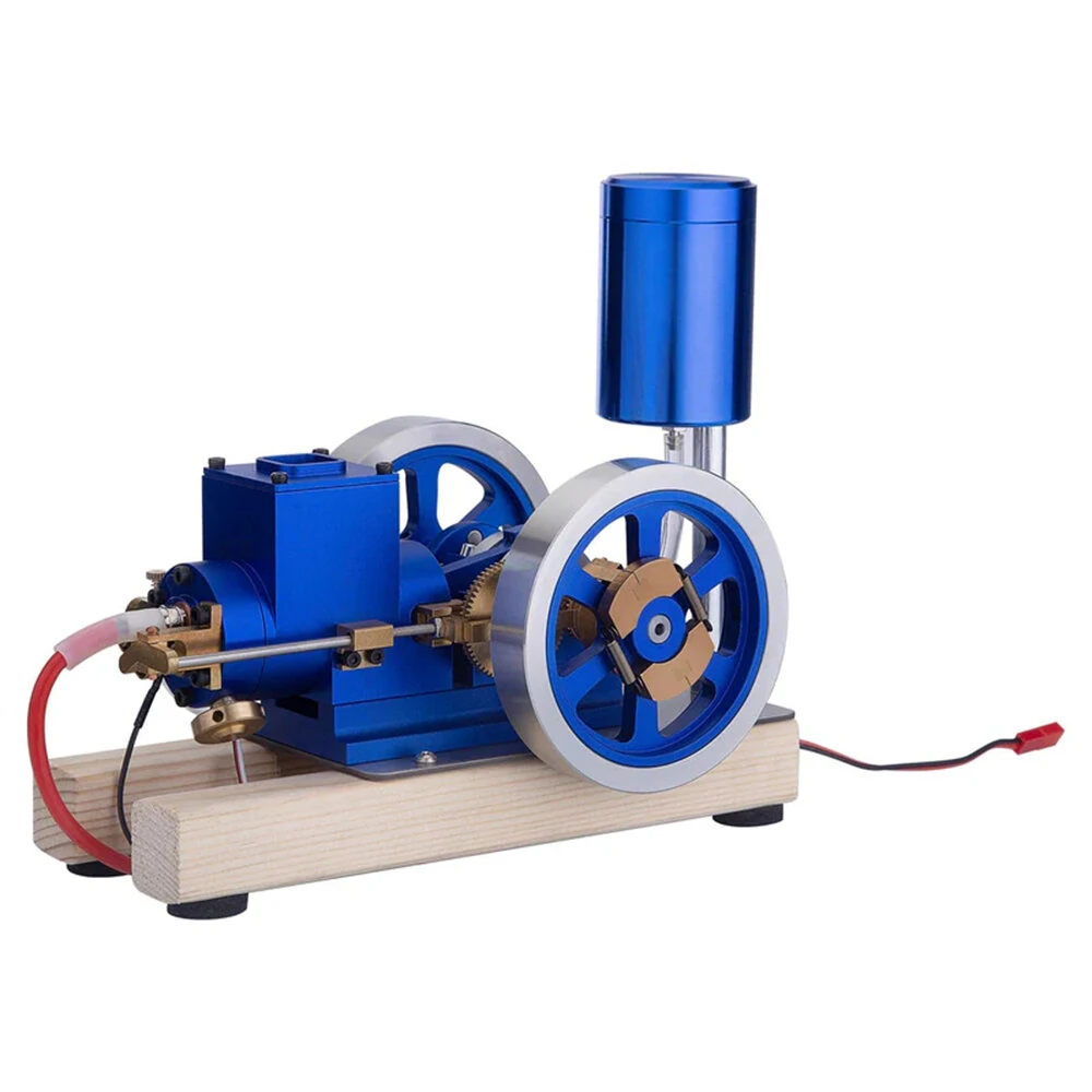 STARPOWER Mini Four Stroke Gasoline Engine Internal Combustion Engine Model with Wooden Base Physics Experiment Science Discovery Production Invention Gift Collection Toys — view 10