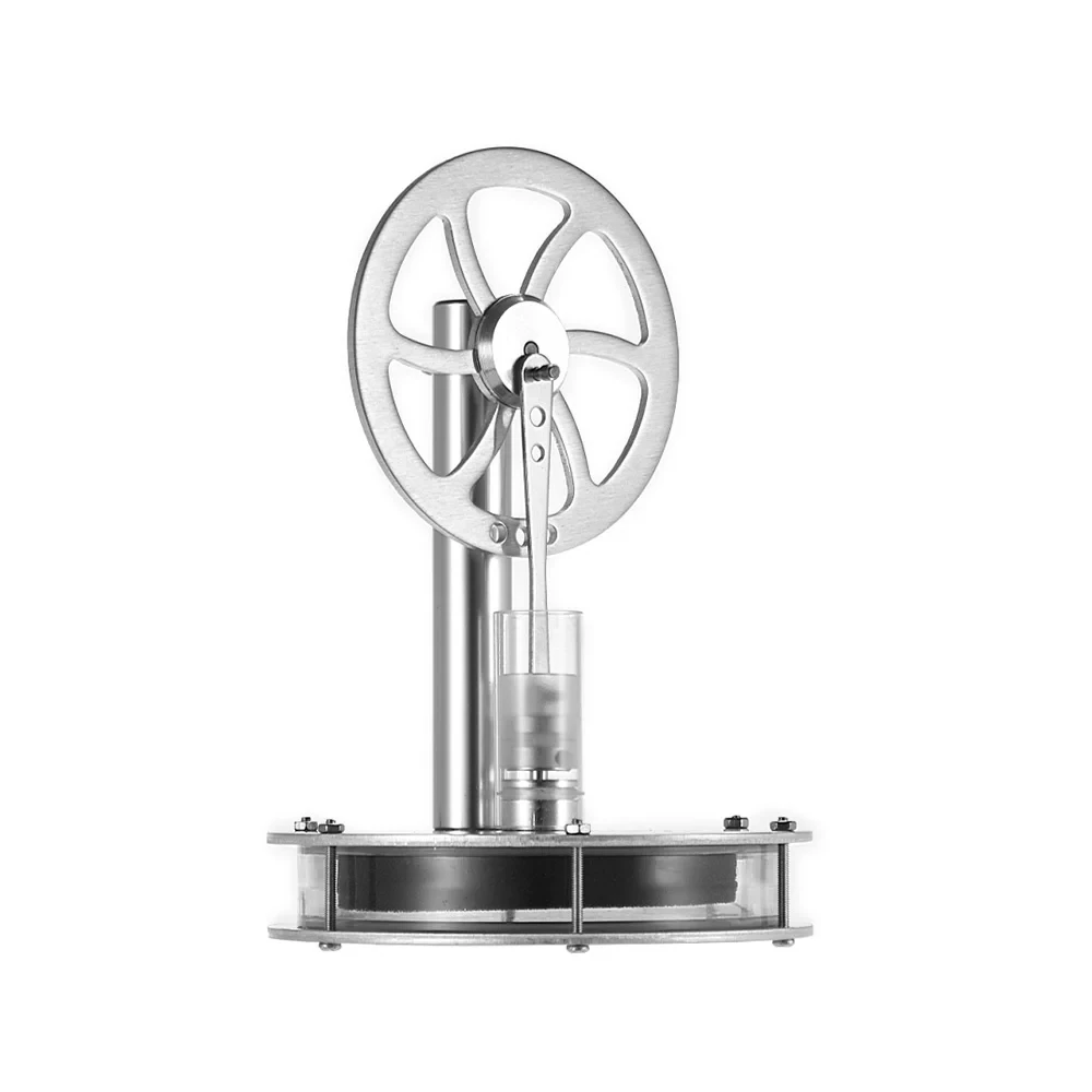 STARPOWER QX-DWCL-01 Low Temperature Hot Air Stirling Engine Kit Steam Heat Education Model Physics Experiment Science Discovery Toys Toy Fully Assembled