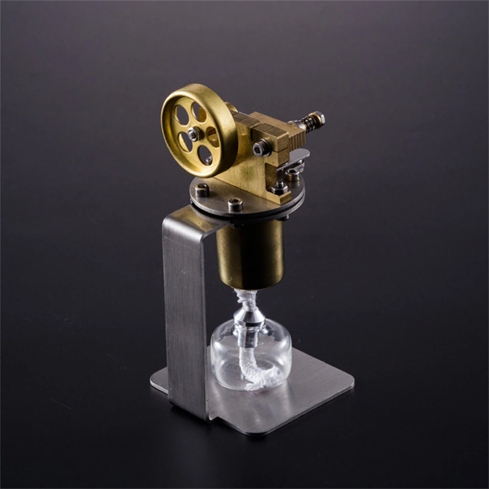 STARPOWER QX-M-ZQJ-06 Mini Copper Boiler Steam Engine Stirling Engine Model Physics Experiment Science Discovery Production Invention Gift Collection Toys — view 3
