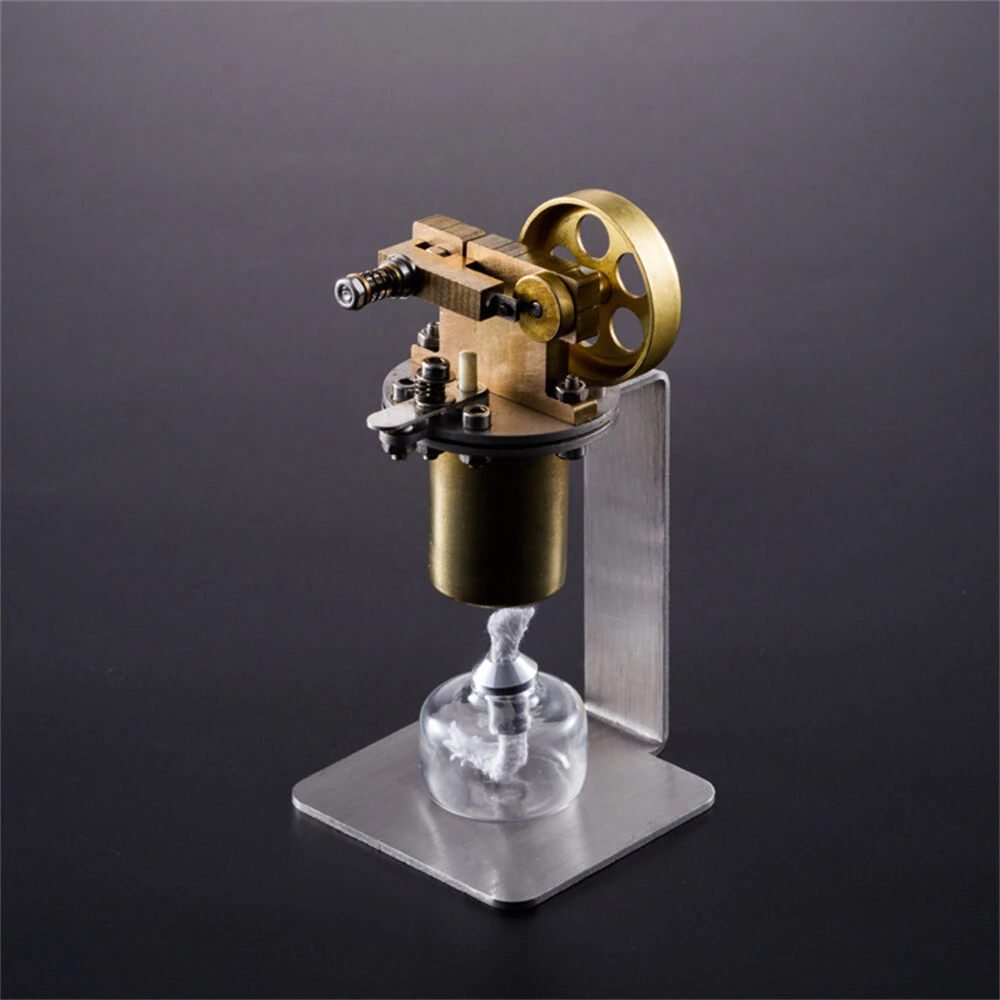 STARPOWER QX-M-ZQJ-06 Mini Copper Boiler Steam Engine Stirling Engine Model Physics Experiment Science Discovery Production Invention Gift Collection Toys — view 6