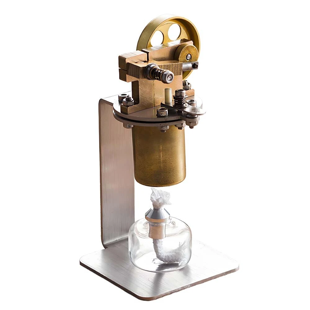 STARPOWER QX-M-ZQJ-06 Mini Copper Boiler Steam Engine Stirling Engine Model Physics Experiment Science Discovery Production Invention Gift Collection Toys — view 8