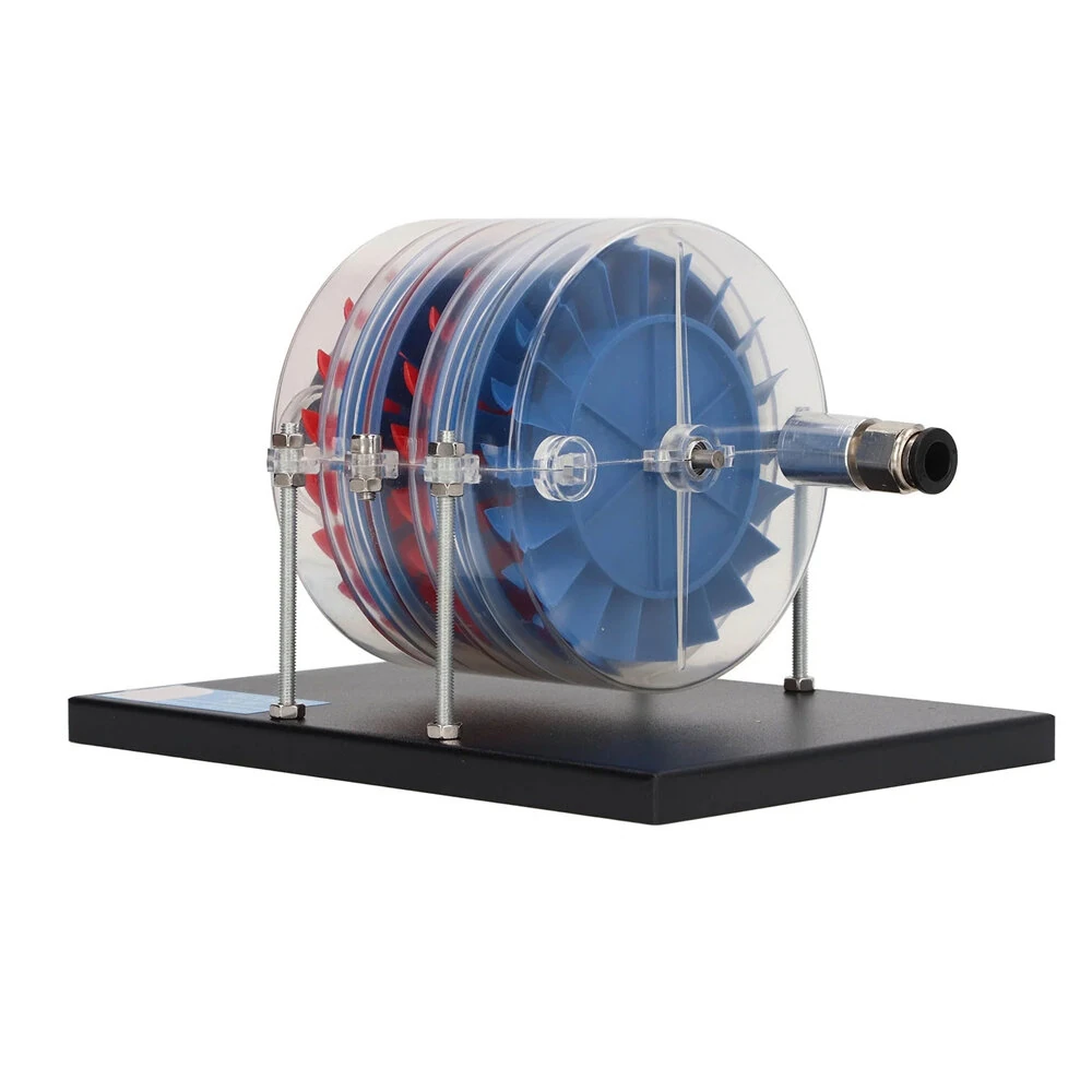 STARPOWER Single Stage Multi-stage Steam Turbine Model Physics Experiment Science Discovery Production Invention Gift Collection Toys