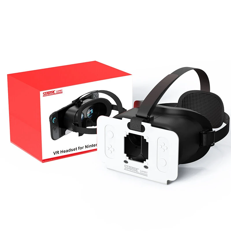 STARTRC GAMES Switch 2 VR Headset 3D Stereo Glasses Helmet with Adjustable Interpupillary/Object Distance Soft Sponge Face Mask 3D Game Console Accessory — view 5