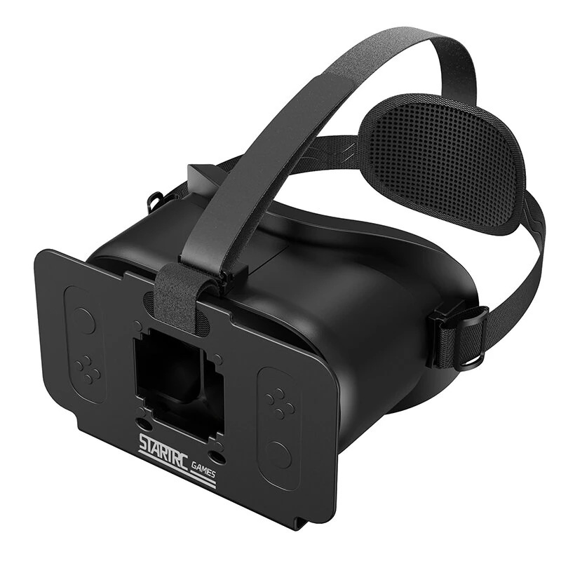 STARTRC GAMES Switch 2 VR Headset 3D Stereo Glasses Helmet with Adjustable Interpupillary/Object Distance Soft Sponge Face Mask 3D Game Console Accessory — view 7