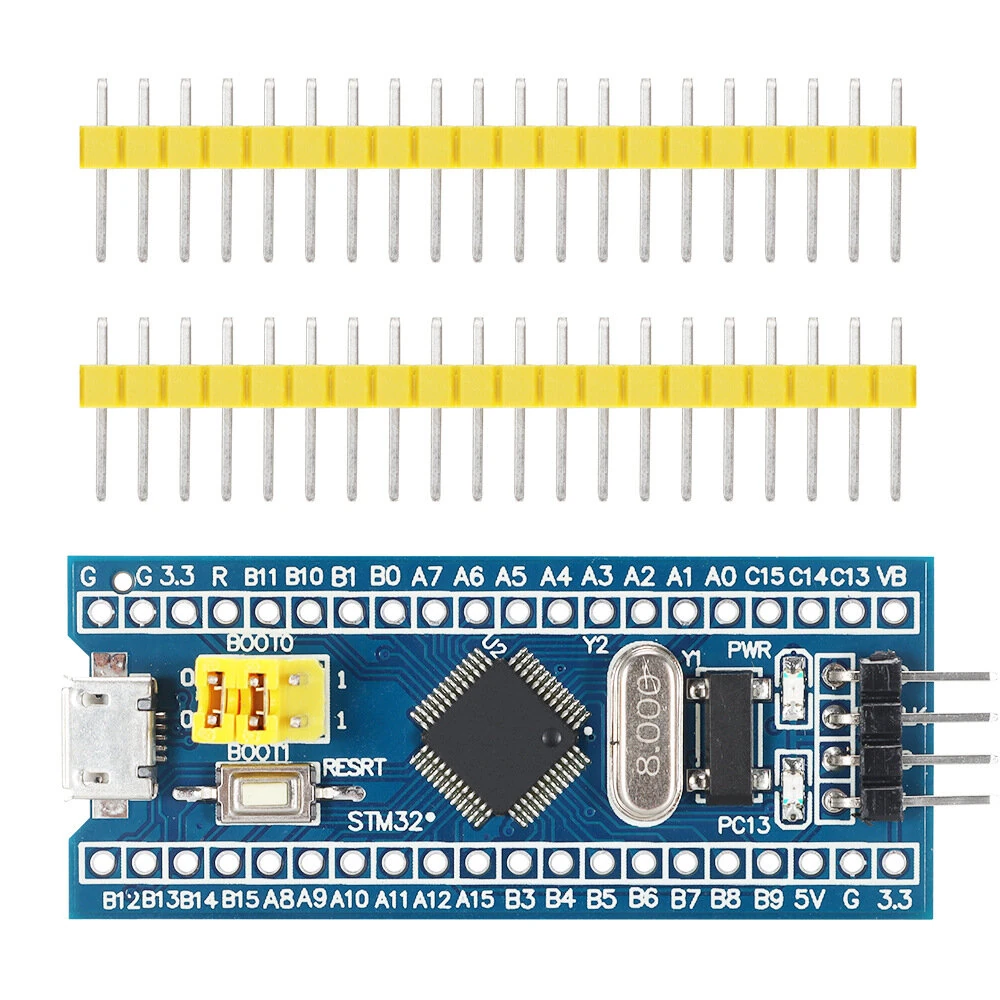 STM32F103C8T6 Small System Development Board Microcontroller STM32 ARM Core Board Micro USB — image 1