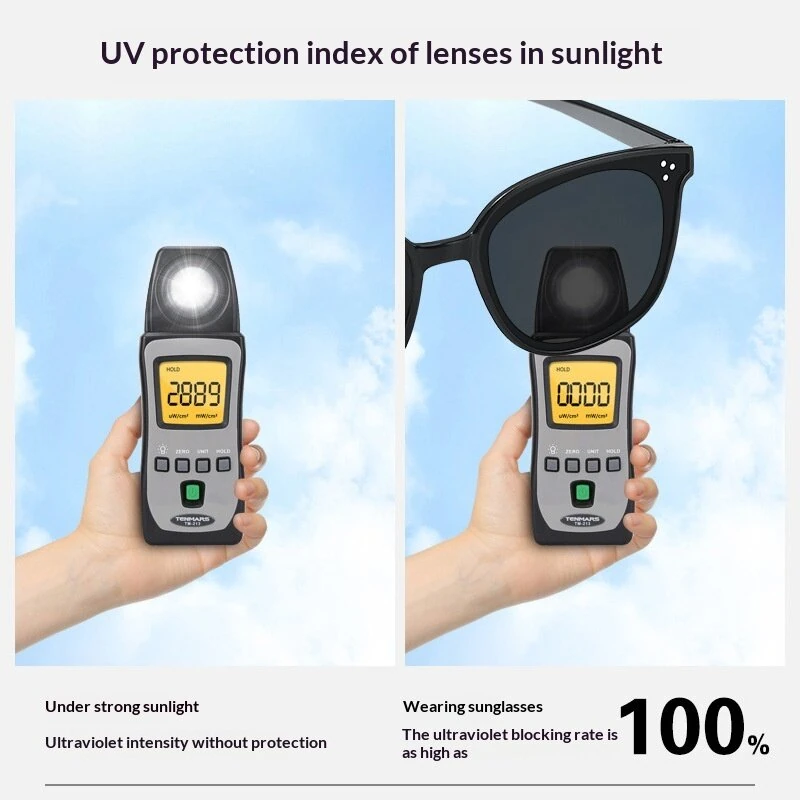 Stylish Oversized Black Sunglasses Lightweight PC Frame UV Protection Anti Glare Function for Chic Daily Wear Travel — view 5