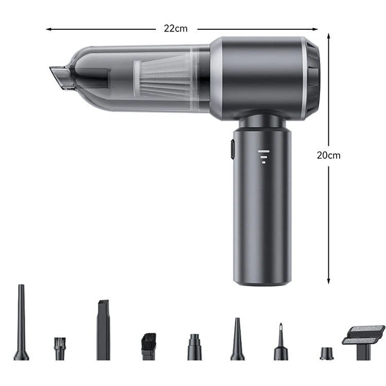 Suitu 16000Pa Cordless Car Vacuum Cleaner 3 Speed Adjustable Brushless With Power Display Brushless Strong Power Display Handheld Blowing Suction Home Car Dual-Purpose — view 6