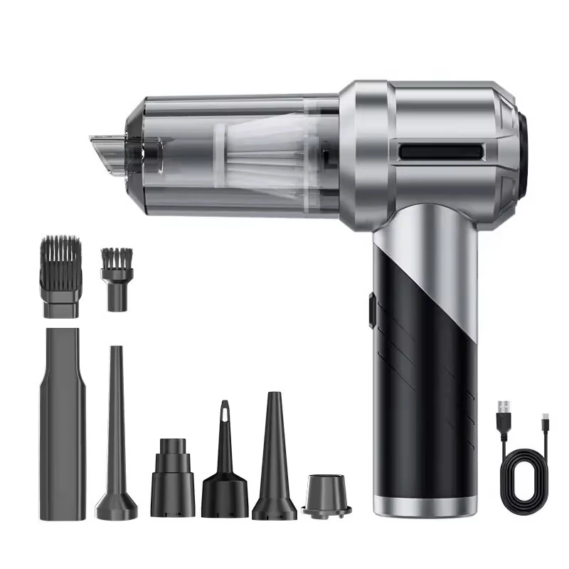 SUITU Brushless 100W Cordless Handheld Vacuum Cleaner Folding Portable Suction & Air Blow Dual-Purpose Small Mini Car Auto Home Wireless — Suitu