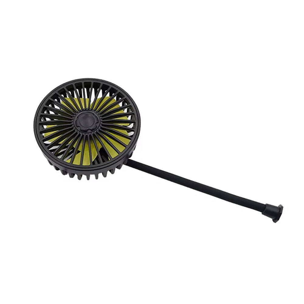 SUITU Car Hose Fan 3-Speed 360° Adjustment USB Powered Rear Seat Universal Vehicle Cooling Fan — view 2