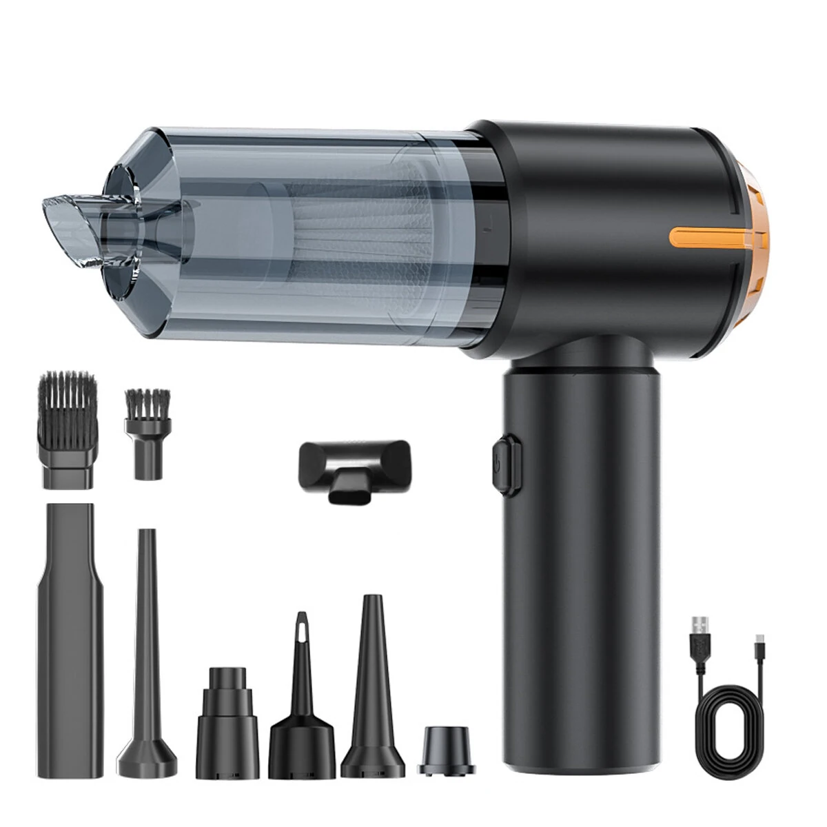Suitu ST-6642Pro Cordless Handheld Vacuum Cleaner 12000Pa Suction 75000RPM Brushless Motor 2-in-1 Portable Air Blower & Duster Rechargeable — view 2