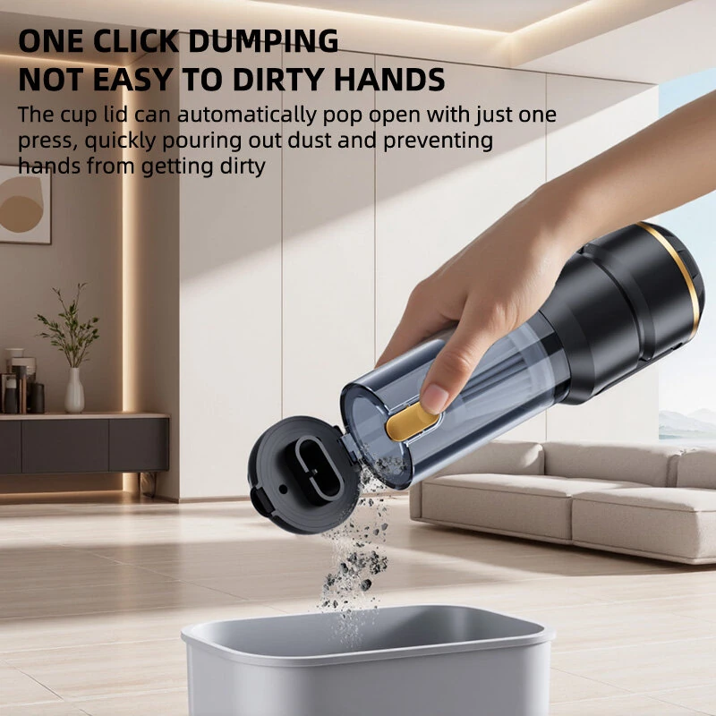 Suitu ST-6705Plus Handheld Cordless Vacuum 17KPa Powerful Suction 80000RPM Brushless Motor 3-in-1 Air Duster Blower Portable & Rechargeable — view 5