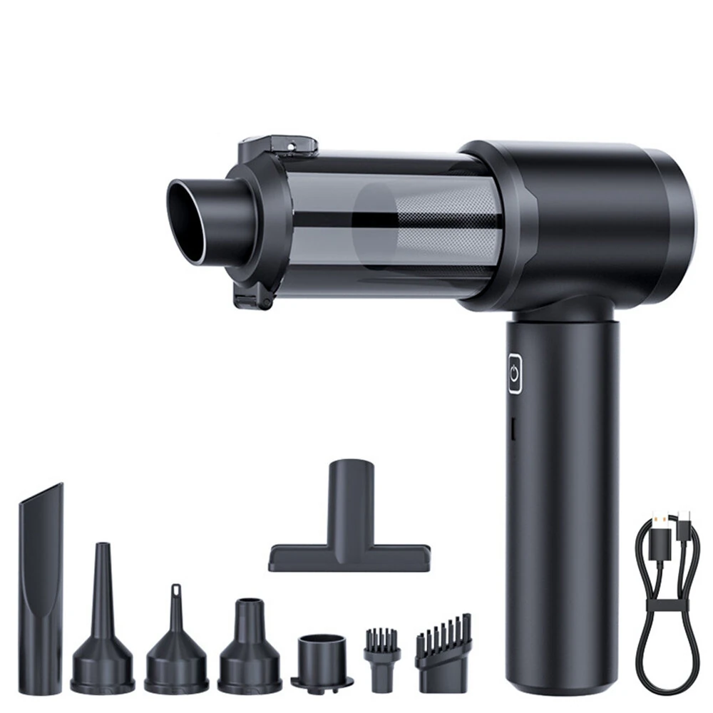 SUITU ST-6904APlus 2 in 1 Car Dust Blower and Vacuum Cleaner 11.1V 6000mAh Powerful Suction for Vehicle keyboards Windows Portable Cordless Cleaning Tool — image 1