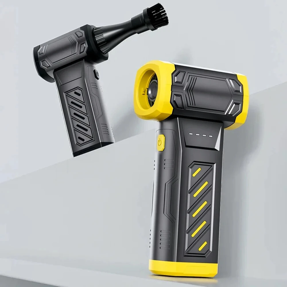 SUITU ST-8119 Handheld Wireless Dust Blower 130000RPM High Speed Brushless Motor Rechargeable Violent Turbo Fan Compressed Air Duster — view 3