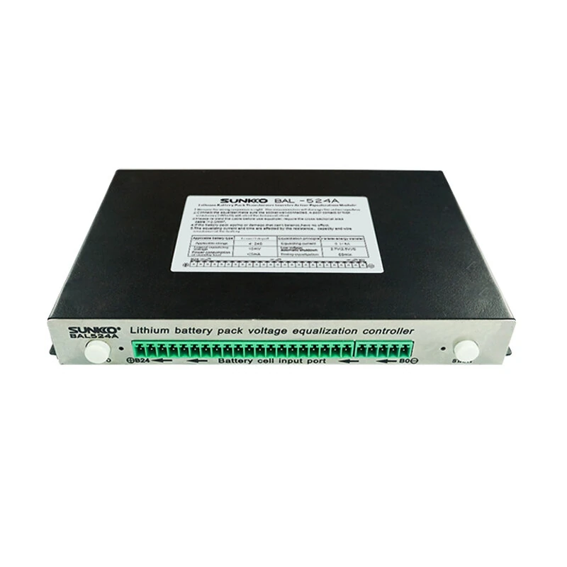 SUNKKO Active Balancer Equalizer Module With Metal-case 5A 8A Voltage Accuracy 0.01V Lithium Iron Phosphate Battery Balancing System 4S to 24S Compact Design — view 7