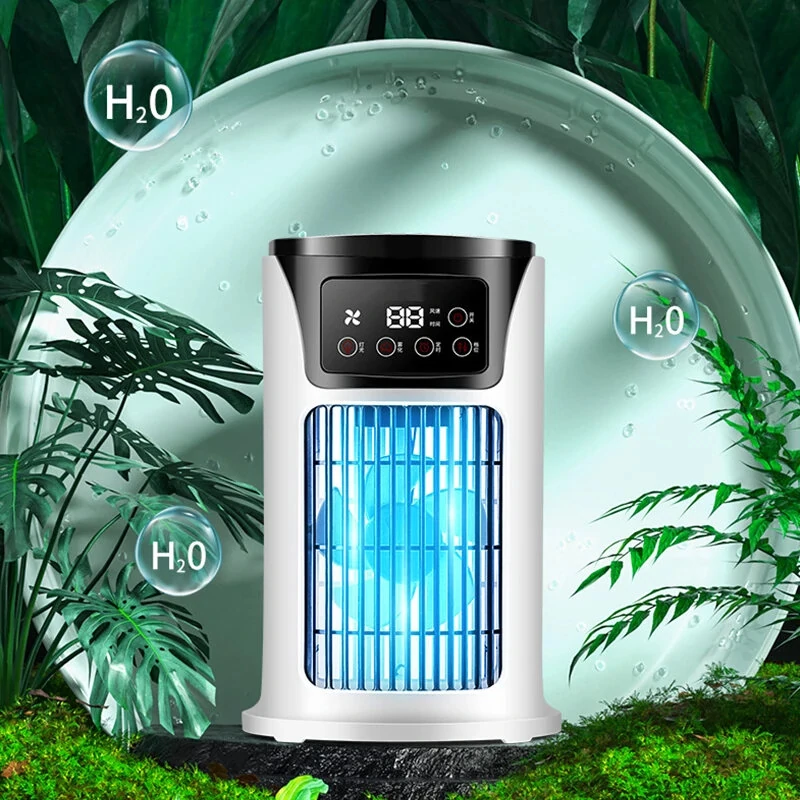 Super Cool Water Air Conditioner Fan Air Cooler Fan Water Cooling Fan Air Conditioning Room Office Mobile Home Air Conditioner — view 3