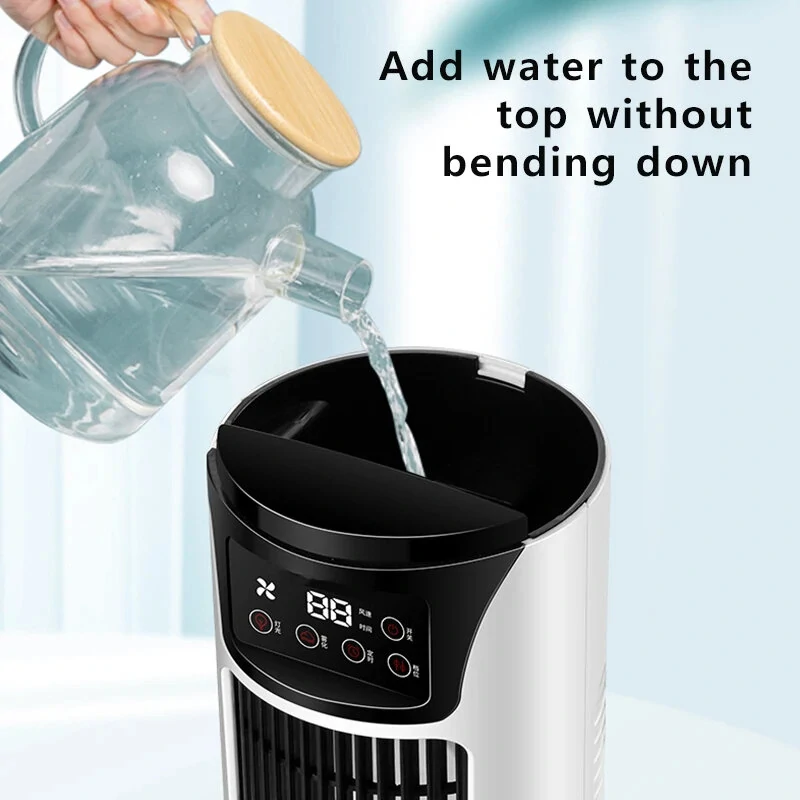 Super Cool Water Air Conditioner Fan Air Cooler Fan Water Cooling Fan Air Conditioning Room Office Mobile Home Air Conditioner — view 8