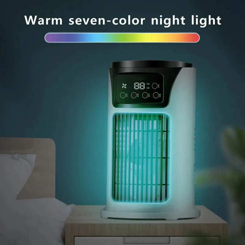 Super Cool Water Air Conditioner Fan Air Cooler Fan Water Cooling Fan Air Conditioning Room Office Mobile Home Air Conditioner — view 9