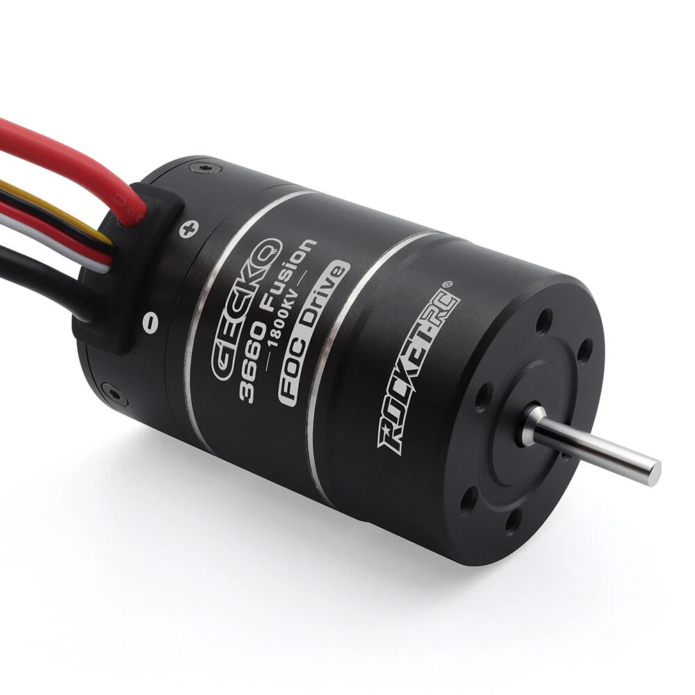 SURPASS HOBBY 3660FOC Sensor-based SURPASS HOBBY 3660FOC Sensor-based 3.175mm 1800KV Motor+40A ESC All-in-One Printer Waterproof For 1/10 RC Car Parts Integrated Unit — view 4