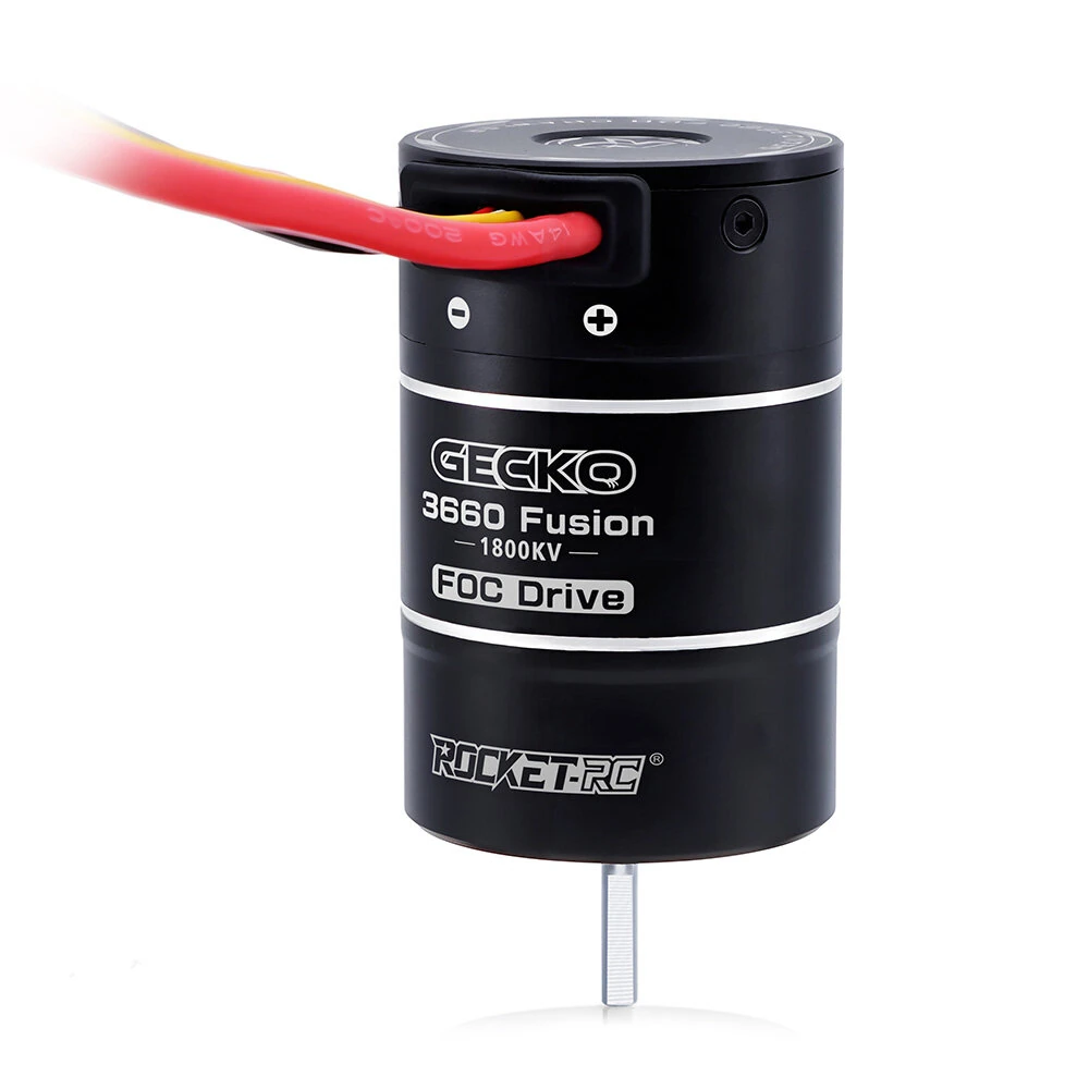 SURPASS HOBBY 3660FOC Sensor-based SURPASS HOBBY 3660FOC Sensor-based 3.175mm 1800KV Motor+40A ESC All-in-One Printer Waterproof For 1/10 RC Car Parts Integrated Unit — view 7