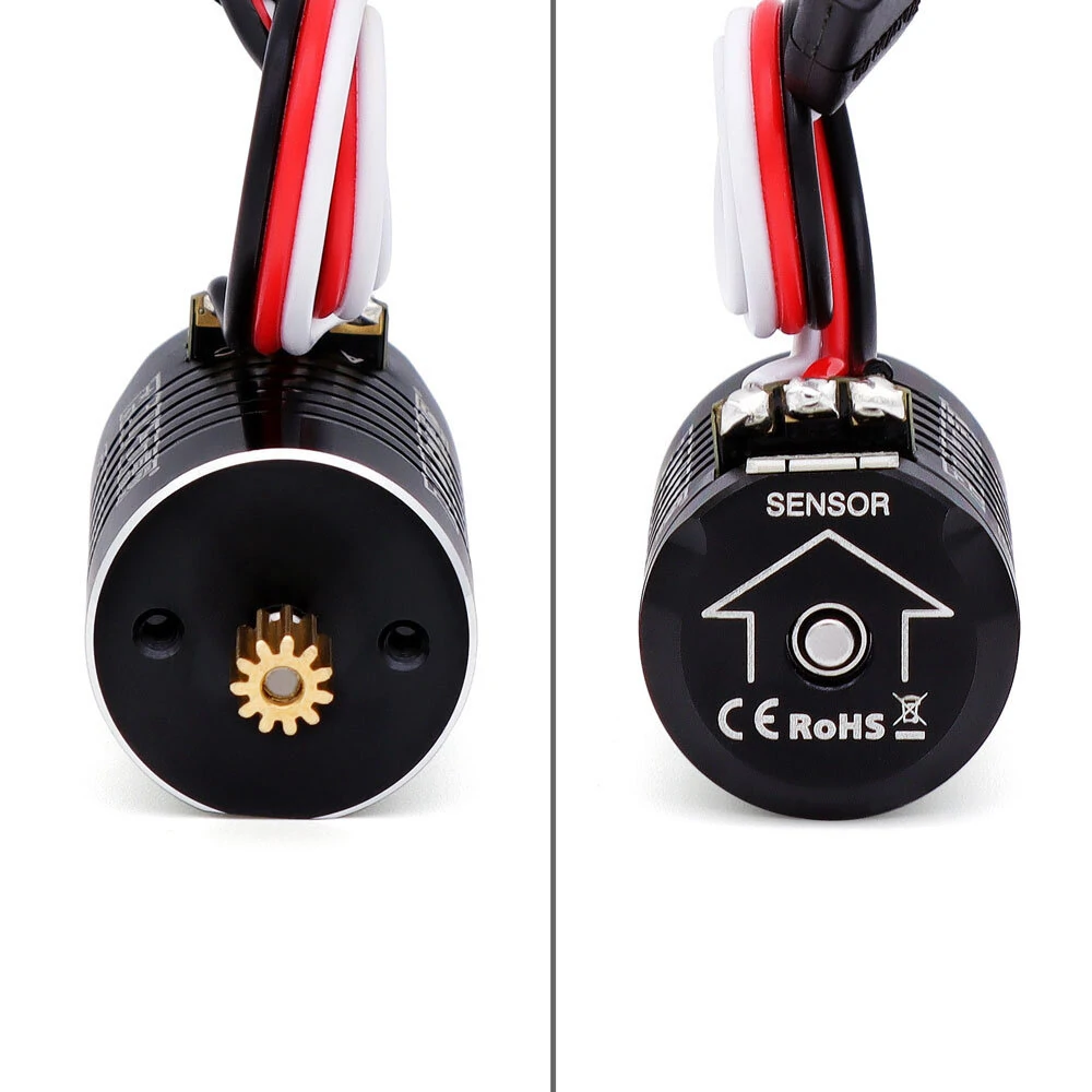 Surpass Hobby ROCKET RC GECKO MINI 2030 3500KV Sensored Brushless Motor & 30A ESC for Trx4m FCX18 FX118 1/18 Rock Crawler Remote Control Cars Vehicles Models Parts — view 7