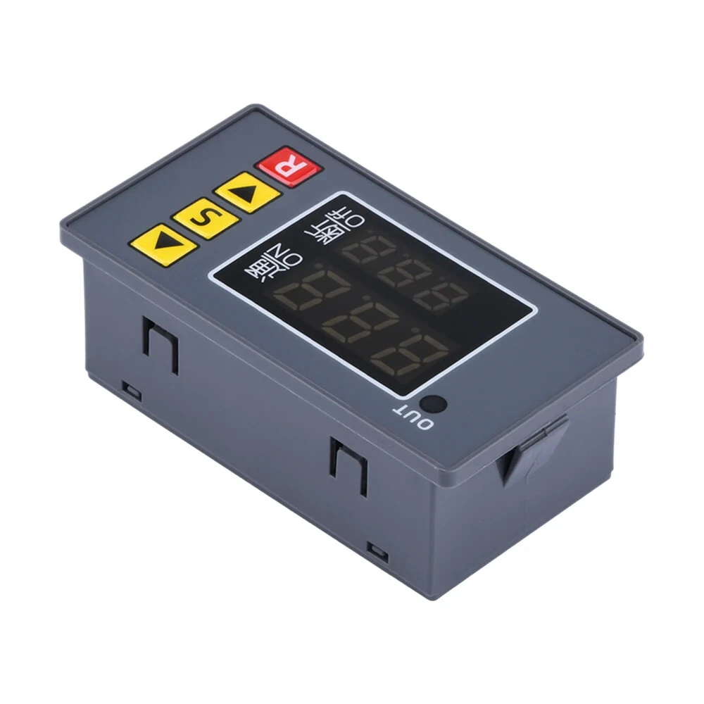 T3231 110V-220V 12V/24V Digital Time Delay Relay LED Cycle Timer Control Switch Adjustable Timing Relay Time Delay Switch — view 5