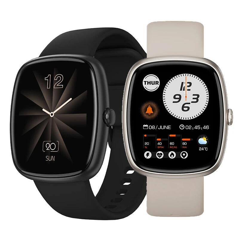 T69 1.83-inch HD Screen Voice Assistant bluetooth Call Heart Rate Blood Pressure Blood Oxygen Monitor Sleep Monitoring Multi-sport Modes IP67 Waterproof Smart Watch