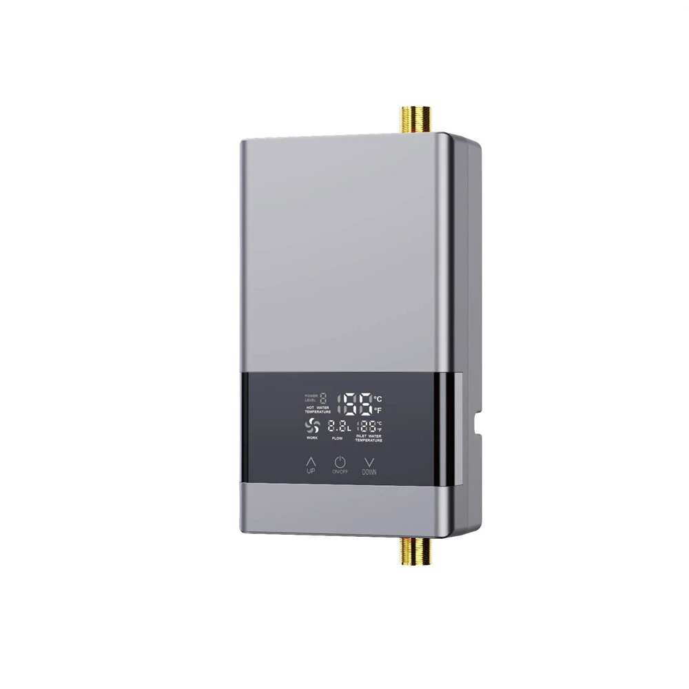 Tankless Water Heater Simple Installation Constant Water Heater Retome Control EU Plug 220V for Kitchen — Tankless