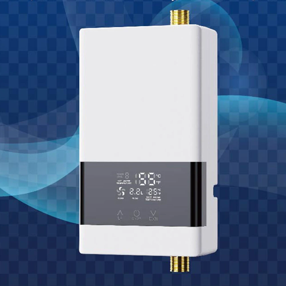 Tankless Water Heater Simple Installation Constant Water Heater Retome Control EU Plug 220V for Kitchen — view 7