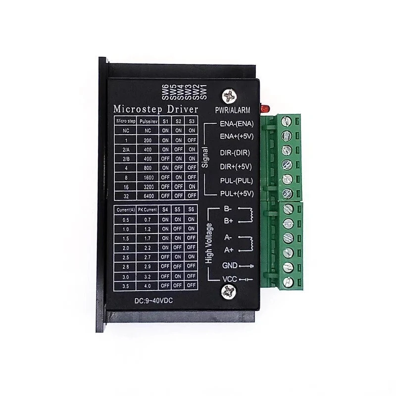 TB6600 Stepper Driver Step Nema 17/23 Driver 42/57/86 32 Segments Upgraded 4.0A 42VDC — TB6600