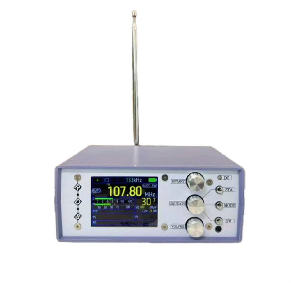 TEF6686 Desktop Radio Professional Grade Sensitivity Antenna FM Full Band 65MHZ-108MHZ AM 144KHZ-27MHZ ABS Material With In-Built Automatic Channel Closure High Coverage International Radio Reception — TEF6686