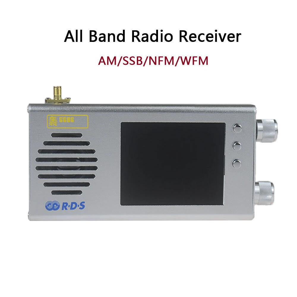 TEF6686 Hong 6686 Full Band Radio 3.2 Inch Screen 5000mAh Battery Aluminum Alloy USB Control LW MW SW FM Stereo — view 4