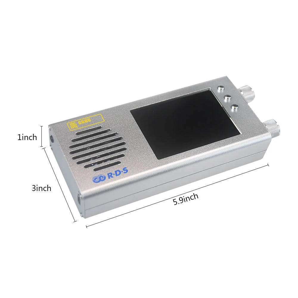 TEF6686 Hong 6686 Full Band Radio 3.2 Inch Screen 5000mAh Battery Aluminum Alloy USB Control LW MW SW FM Stereo — view 5
